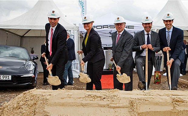 Spatenstich Porsche Zentrum Bad Homburg