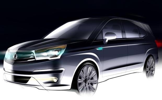 Großraum-Limousine: Ssangyong zeigt neuen Rodius