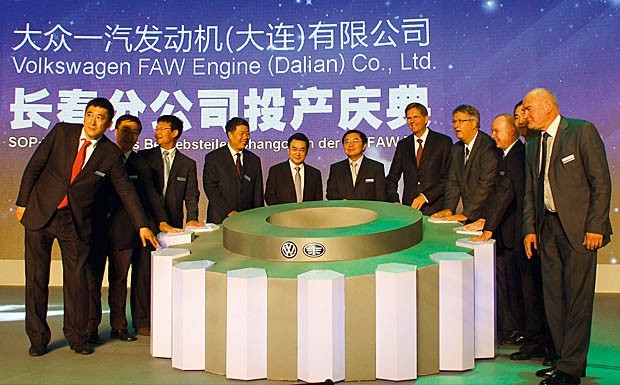 Changchun: VW startet neues Motorenwerk in China