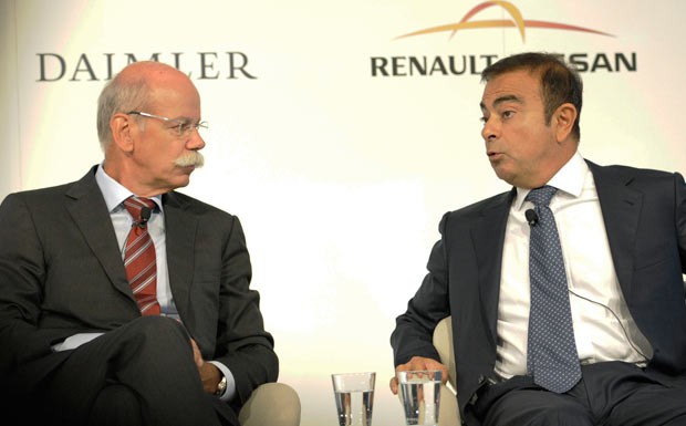 Dieter Zetsche und Carlos Ghosn