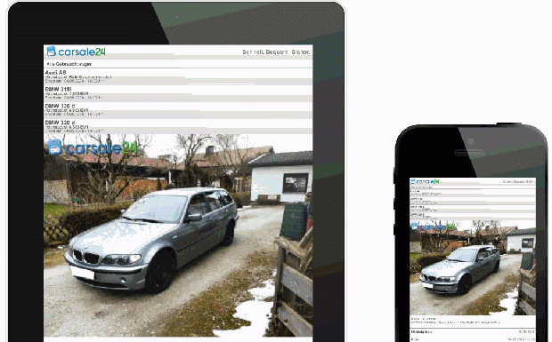 Responsive Design: Carsale24 optimiert Internetseite