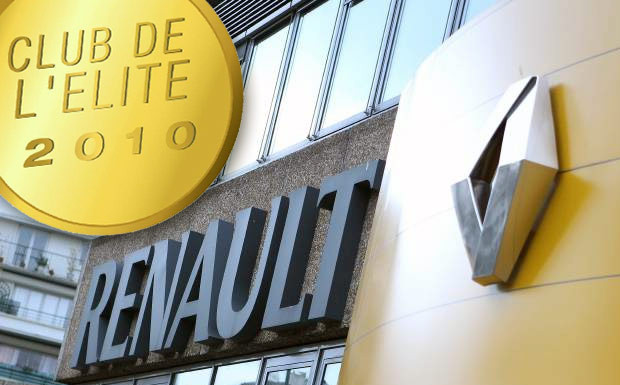 "Club de l’élite 2010": Renault würdigt beste Händler