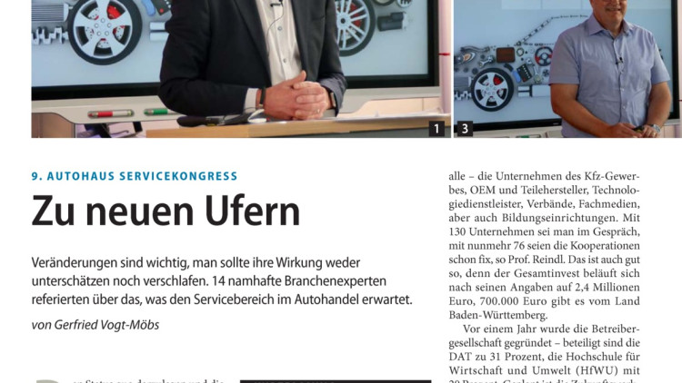 9. AUTOHAUS Servicekongress: Zu neuen Ufern