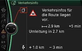 Stauumfahrung: BMW präsentiert seine neue Generation der Verkehrsinformationen