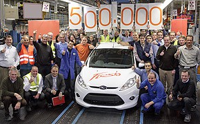 Bestseller: 500.000. Fiesta im Werk Köln vom Band gerollt Bestseller: 500.000. Fiesta im Werk Köln vom Band gerollt
