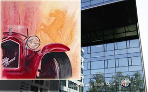 100 Jahre Alfa Romeo: Klassiker in Acryl