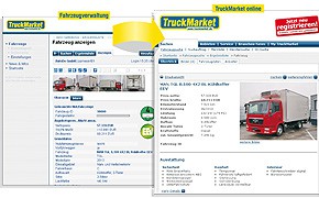 Neuer Service: TruckMarket mit neuer Fahrzeugverwaltung
