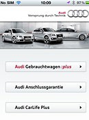 Mobile Fahrzeugsuche: Audi startet GW-Apps