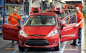 ACEA: Finanzkrise bedroht Auto-Jobs in Europa Ford Fiesta Produktion Köln
