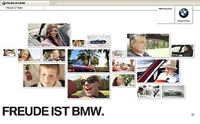 Ausgezeichnet: Der beste Werbeclaim des Jahres 2009: „Freude ist BMW“