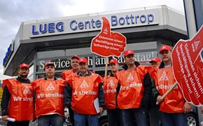 Lueg: Einigung auf Haustarifvertrag lueg_streik_bottrop