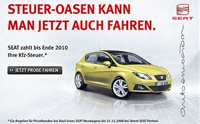 Rabattaktionen: Importeure erweitern Steuerbefreiung seat_steuer_kfz