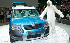 Genfer Salon 2009: Skoda zeigt Yeti-Serienversion