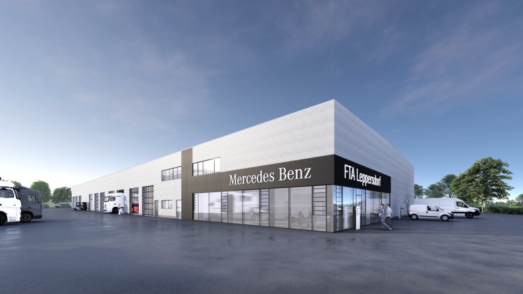 Daimler Truck-Servicebetrieb der Fahrzeugtechnik Aretsried: Ready für die Zukunft Daimler Truck-Servicebetrieb der Fahrzeugtechnik Aretsried