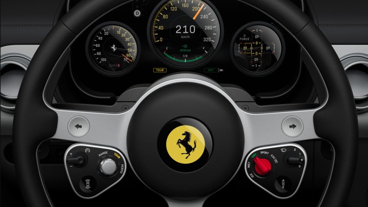 Ferrari Luce Cockpit