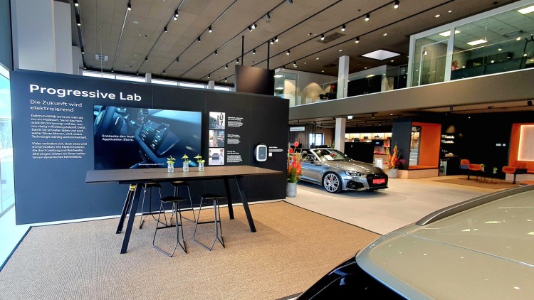 Audi "Progressive Showroom" Bierschneider Aalen