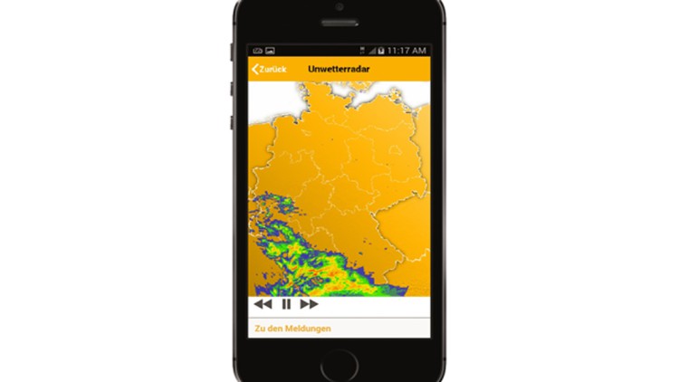 Produkte: VHV Schaden-App jetzt auch mit Unwetterwarnungen