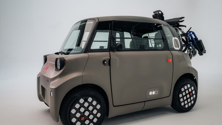 Citroën bietet ab sofort eine barrierefreie Variante seines elektrischen Kleinstmobils Ami an