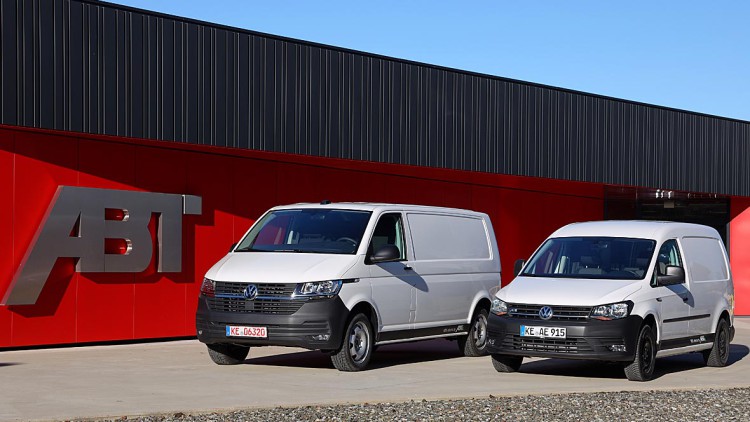 ABT VW Caddy und T6.1 Elektrifizierung