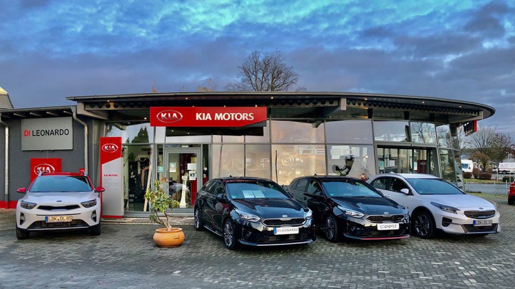 Autohaus Di Leonardo Impfaktion; Kia-Händler