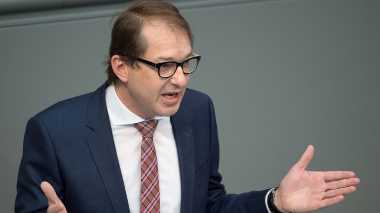 Verkehrsminister Alexander Dobrindt (CSU)