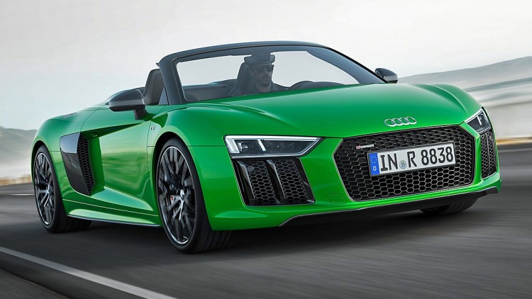 Audi R8 Spyder V10 Plus: Stürmischer Zusatz