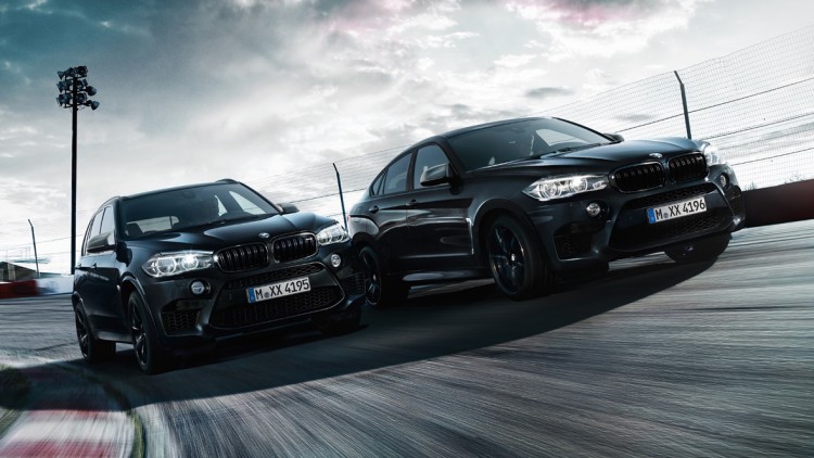 BMW X5M und X6M Black Fire