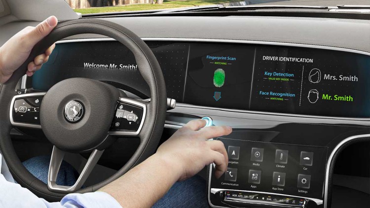 Biometrie im Auto: Motorstart per Fingerabdruck