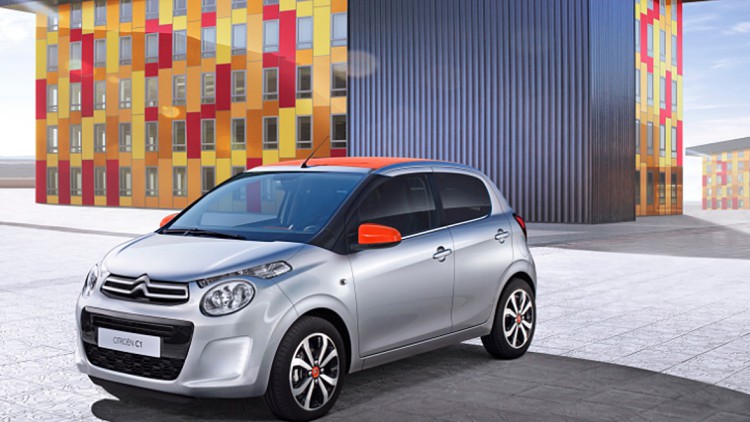 Citroën C1 Facelift: Minimalistische Modellpflege