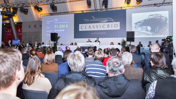 Retro Classics: Classicbid mit Messe-Auktion zufrieden