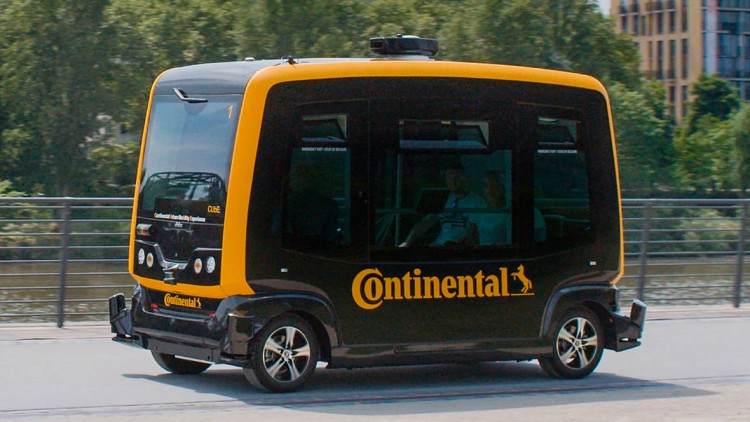 Autonomes Fahren: Conti testet Roboter-Taxi