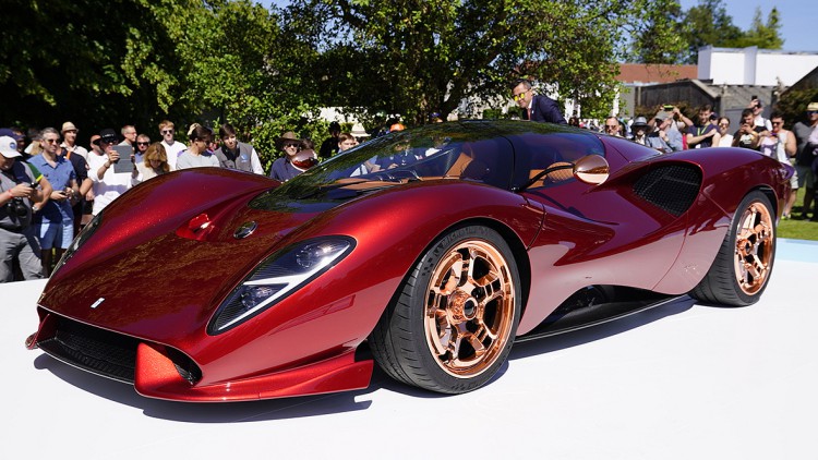 Italo-Diva aus der Eifel: De Tomaso P72 startet 2023