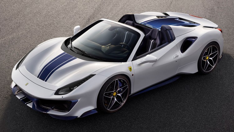 Ferrari 488 Pista Spider: Offen für allles