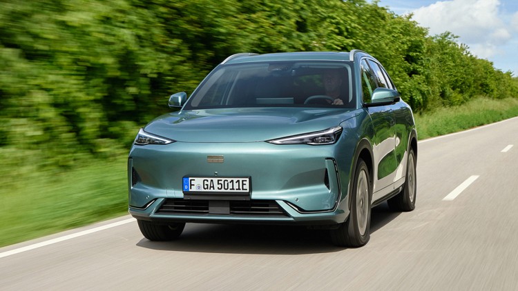 Geely E5 Test