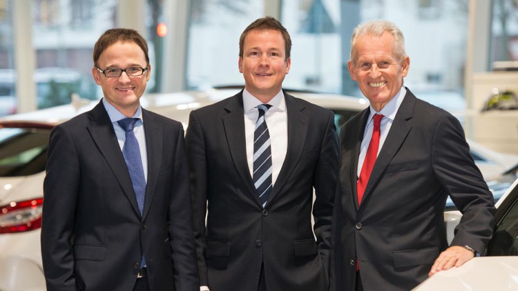 Karl Diehm, Andreas Tetzloff und Wolfgang Diehm