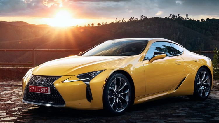 Lexus LC Coupé Yellow Edition: Gelbe Granate