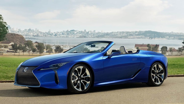 Lexus LC Cabrio: Offener Luxus