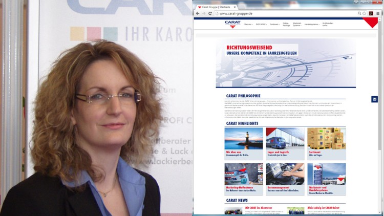 CARAT: Frisches Erscheinungsbild CARAT: Frisches Erscheinungsbild