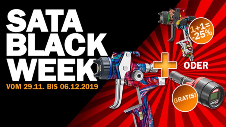 Werkstattausrüstung: Black Week Deals bei SATA