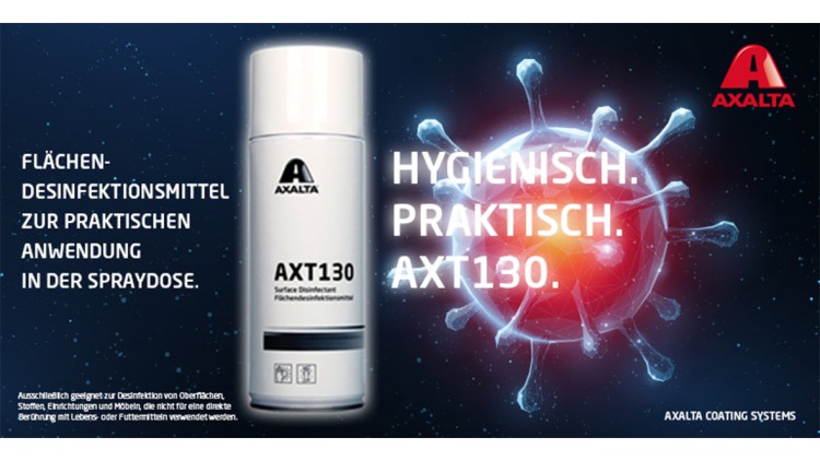 Axalta: Desinfektion aus der Spraydose