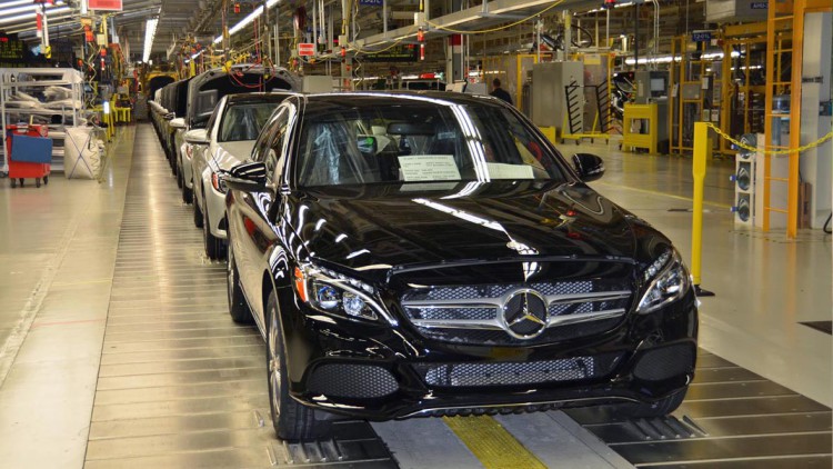 Mercedes-Benz C-Klasse im Werk Tuscaloosa