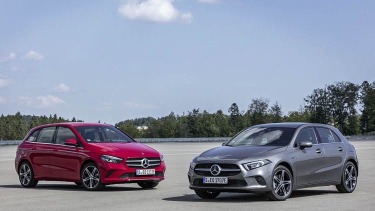 Mercedes-Benz A 250 e und B 250 e