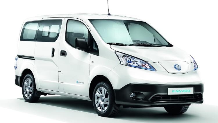 Nissan e-NV200: Nun auch als Bus für Gewerbetreibende