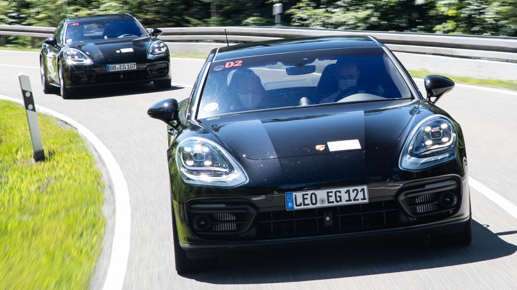 Erprobungsfahrt Porsche Panamera: Spagat im Smoking