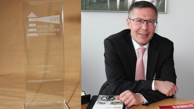 Sonderpreis von SZ & Google: VKB ist "digitaler Leuchtturm der Versicherungswirtschaft" Sonderpreis von SZ & Google: VKB ist "digitaler Leuchtturm der Versicherungswirtschaft"