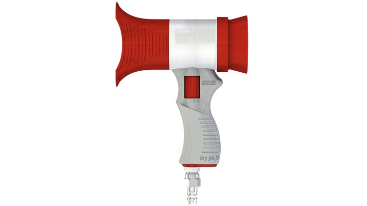SATA dry jet 2: Wasserbasislacke noch schneller und effizienter trocknen