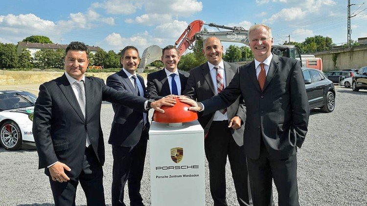 Neues Porsche-Zentrum in Wiesbaden: Scherer + Rossel starten Bauarbeiten