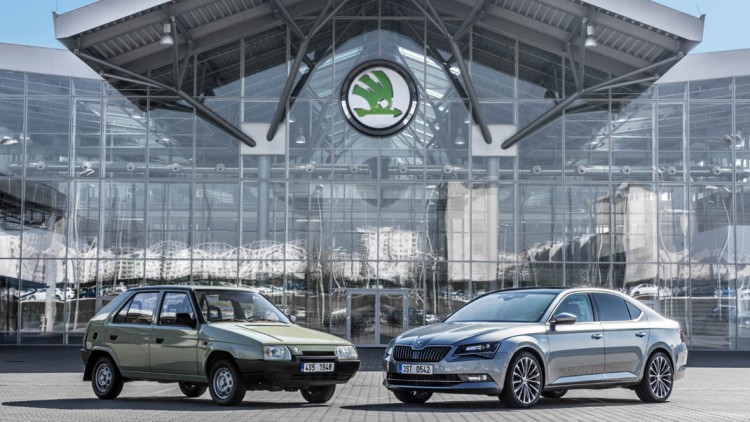 Festakt: Skoda feiert VW-Einstieg vor 25 Jahren