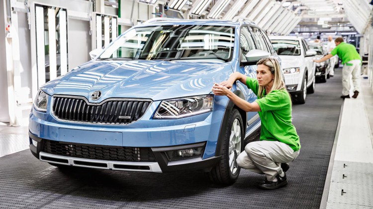 Skoda-Produktion