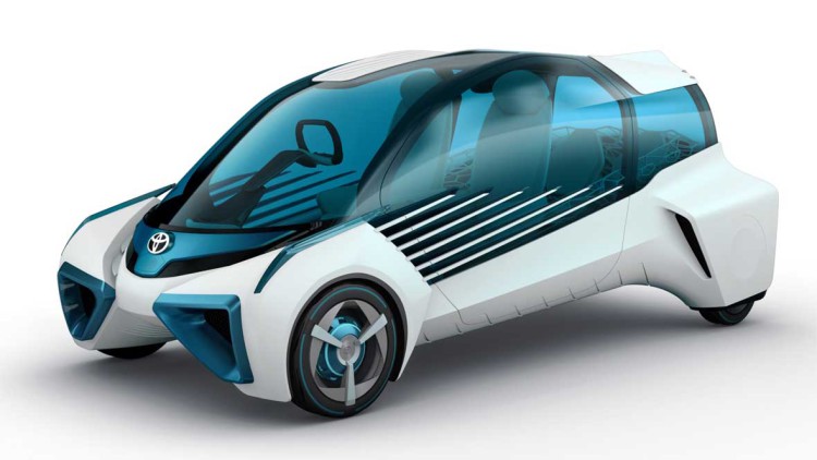 Toyota FCV Plus: Mobiles Wasserkraftwerk